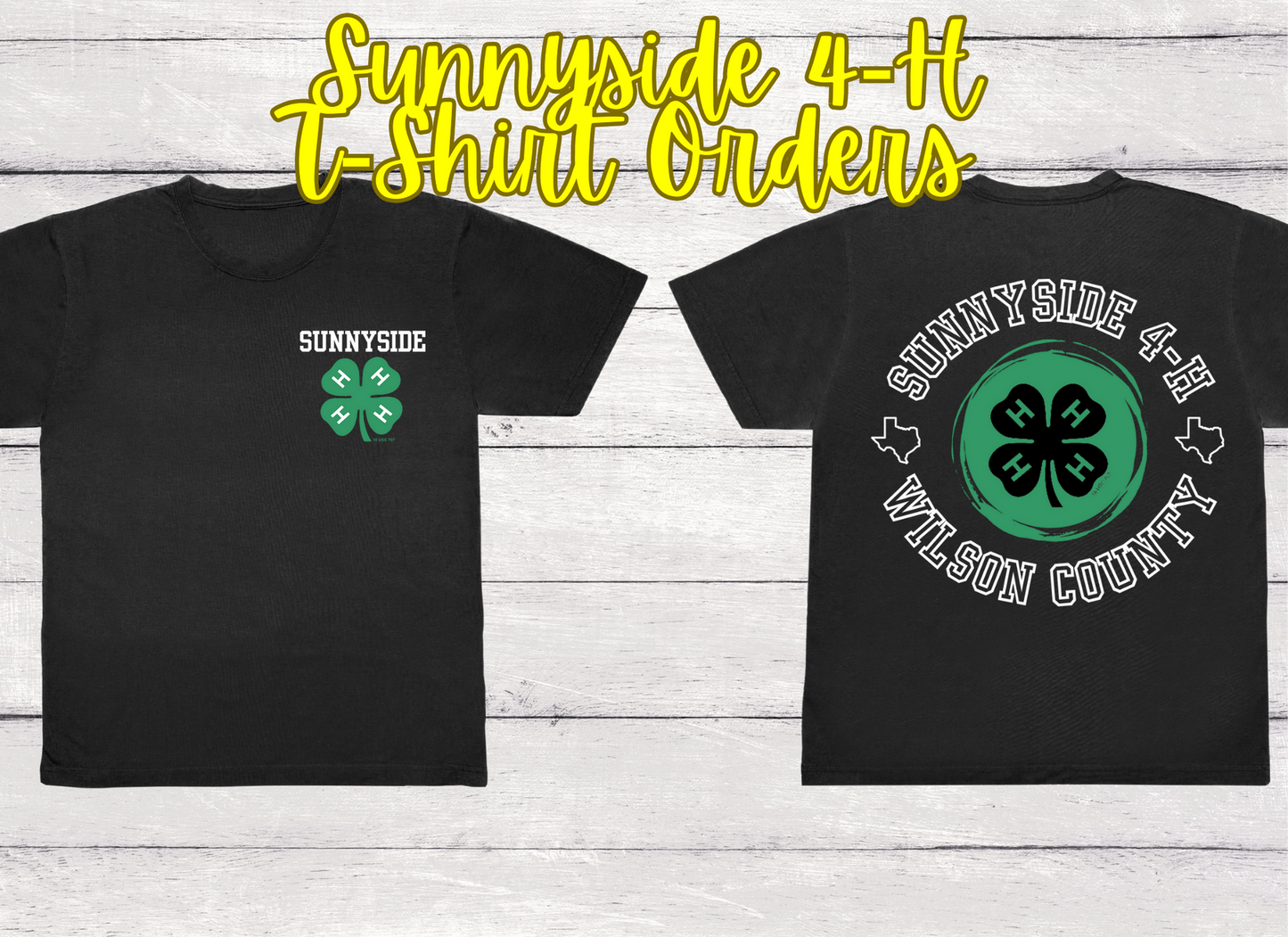 Sunnyside 4-H Club Shirt