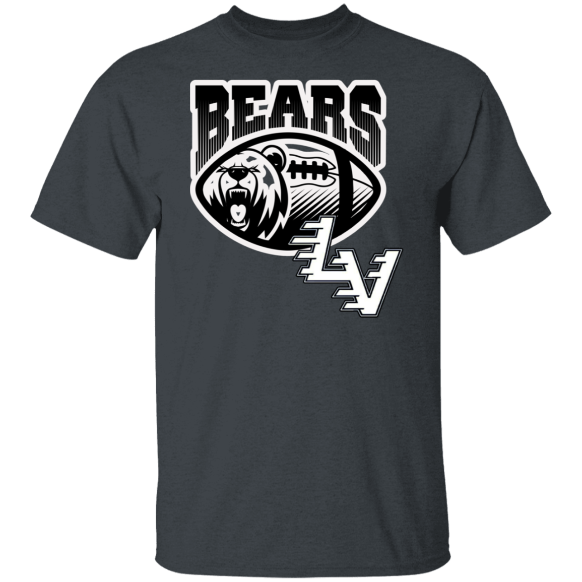 LV Football Bear Shirt Adult