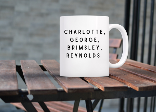 Charlotte George Brimsley Renyolds Mug
