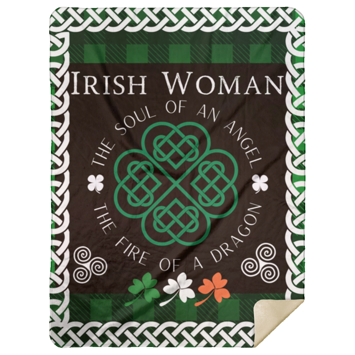 Irish Woman Blanket