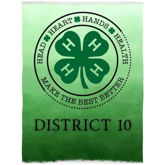 4-H District 10 Ombre Blanket
